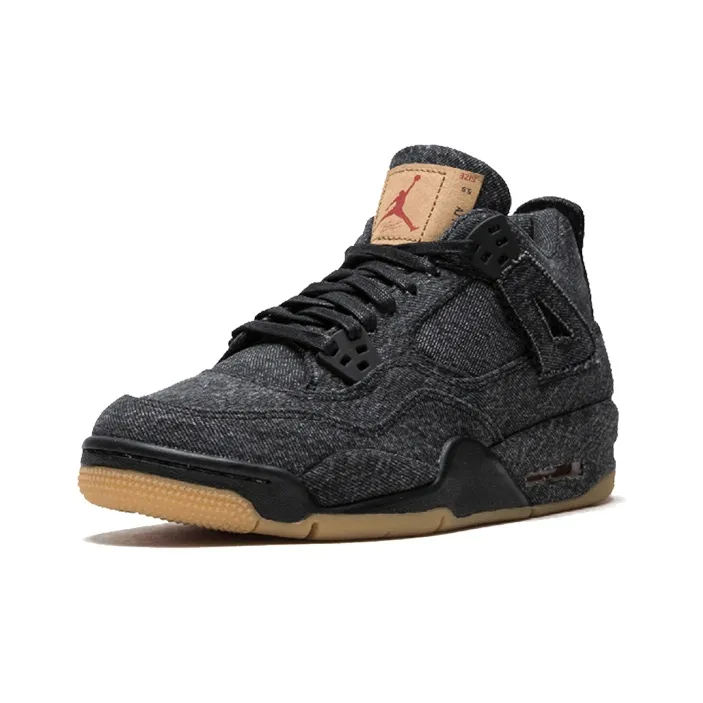 Air Jordan 4 Retro Levi’s Black GS Levi’s Tag – AQ9013-001