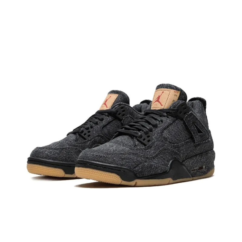 Air Jordan 4 Retro Levi’s Black GS Levi’s Tag – AQ9013-001