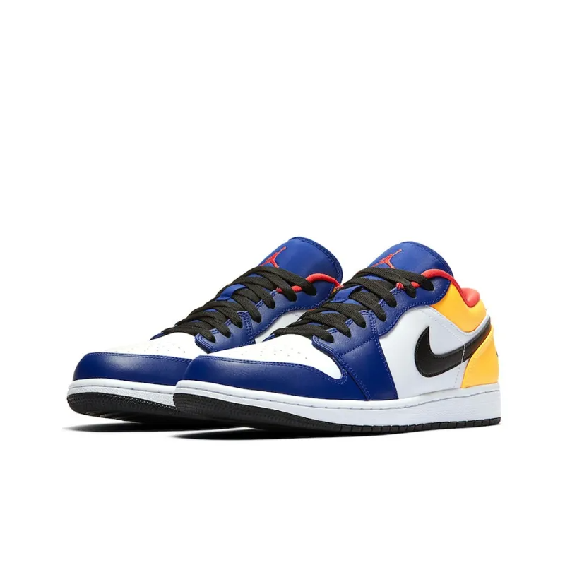 Air Jordan 1 Low ‘White Deep Royal Blue’ – 553558-123