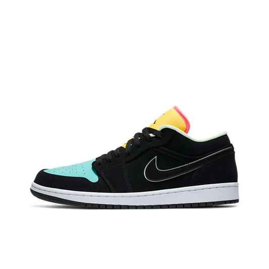 Air Jordan 1 Low Black Aurora Green Laser Orange – Ck3022-013