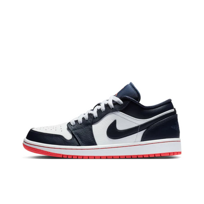 Air Jordan 1 Low Obsidian Ember Glow – 553558-481