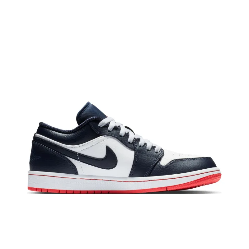 Air Jordan 1 Low Obsidian Ember Glow – 553558-481