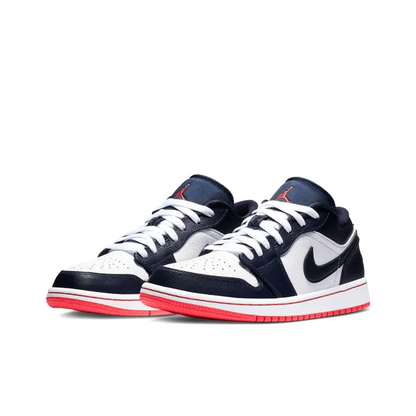 Air Jordan 1 Low Obsidian Ember Glow – 553558-481