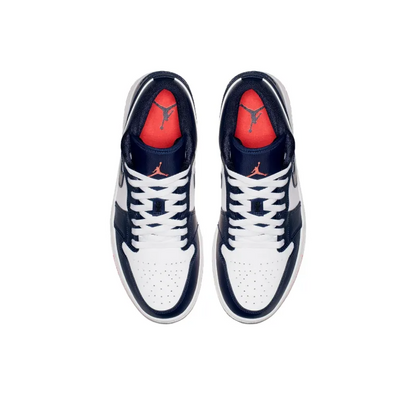 Air Jordan 1 Low Obsidian Ember Glow – 553558-481