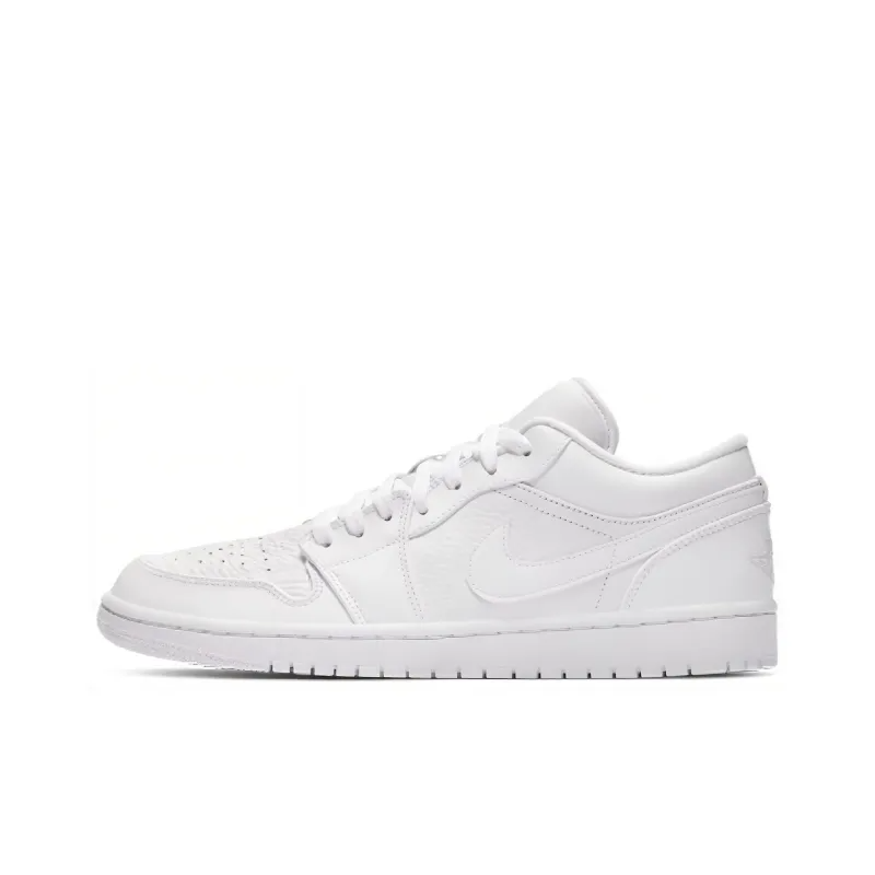 Air Jordan 1 Low Triple White – 553558-111