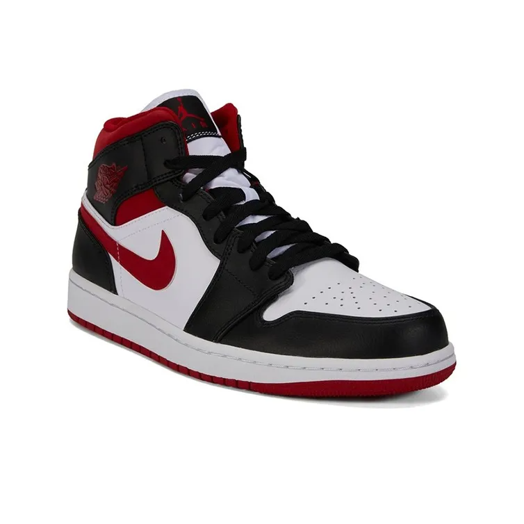 Air Jordan 1 Mid ‘Black Gym Red’ 554724-122