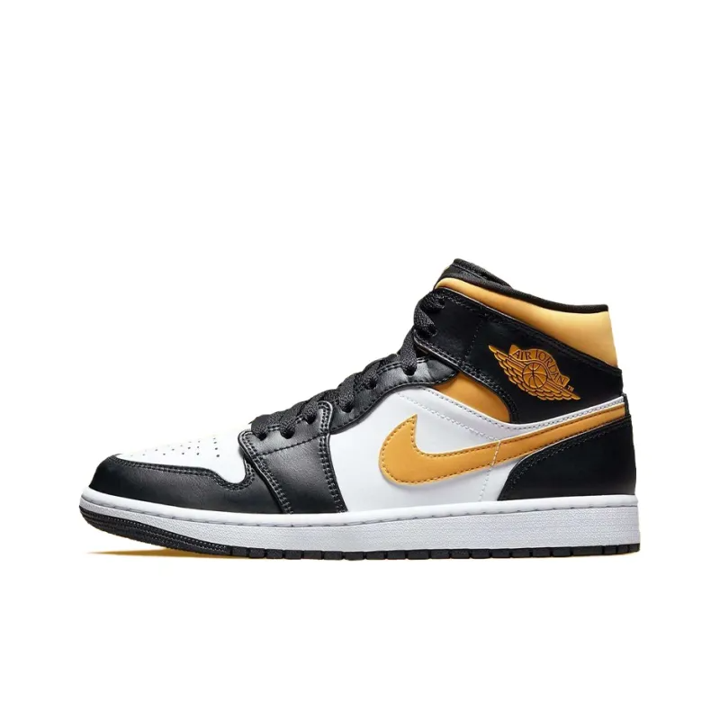 Air Jordan 1 Mid ‘Black University Gold’ 554724-177