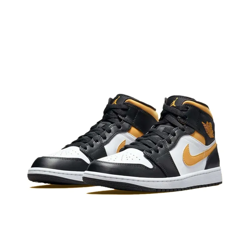 Air Jordan 1 Mid ‘Black University Gold’ 554724-177