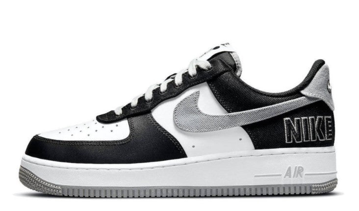 Air Force 1 EMB Black Silver CT2301-001