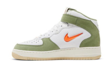 Air Force 1 Mid QS ‘Oil Green Orange’ DQ3505-100