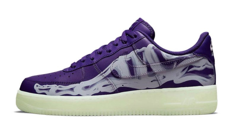 Air Force 1 Purple Skeleton CU8067-500