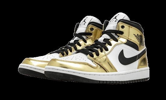 Air Jordan 1 Mid Metallic Gold DC1419