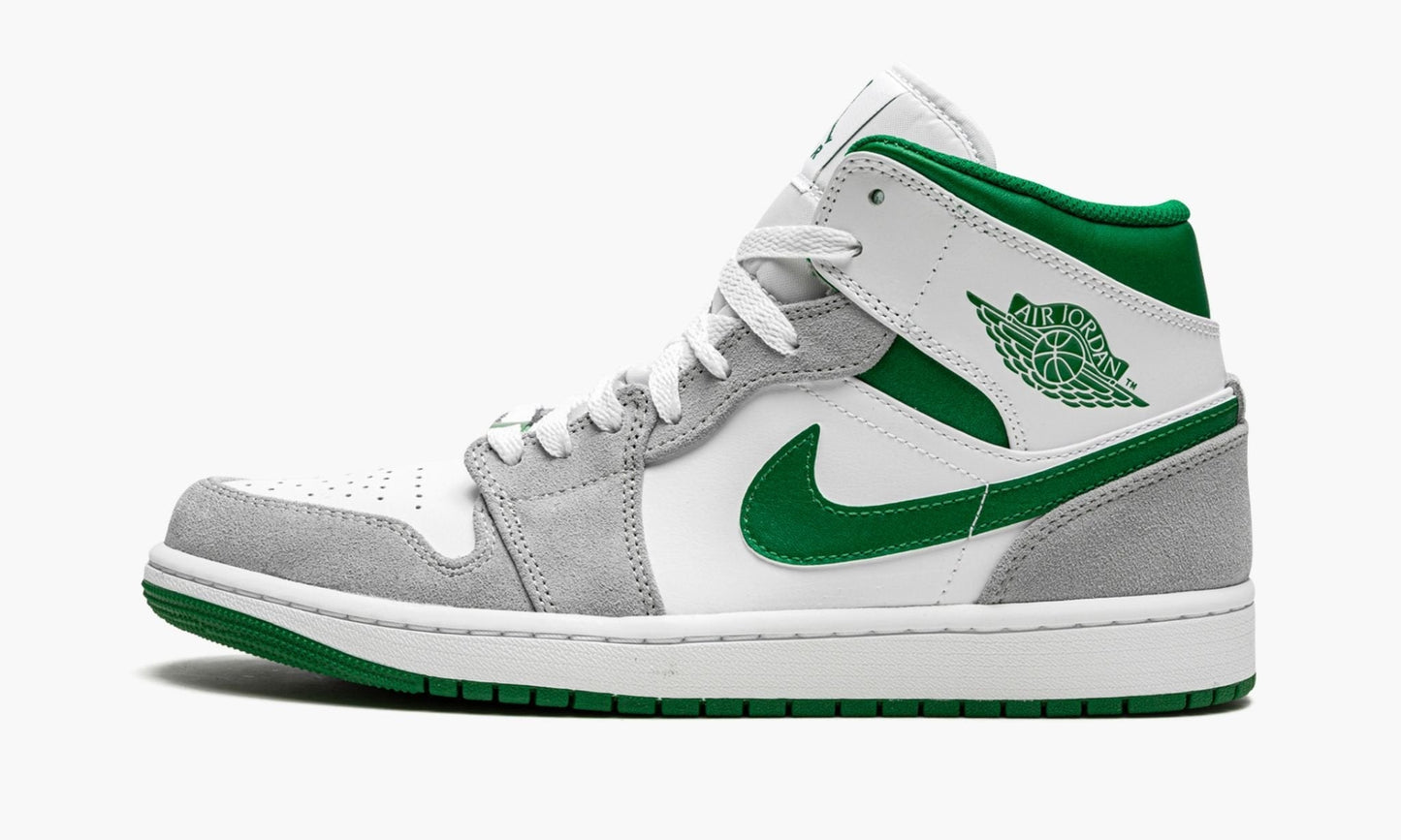 Air Jordan 1 MID SE “Grey / Pine Green / White”