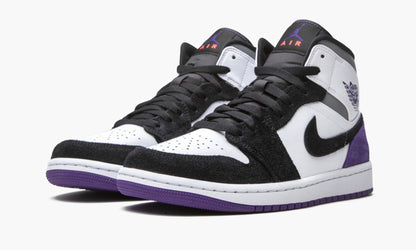 Air Jordan 1 Mid SE Court Purple Suede