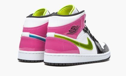 Air Jordan 1 Mid SE Cyber / Active Fuchsia