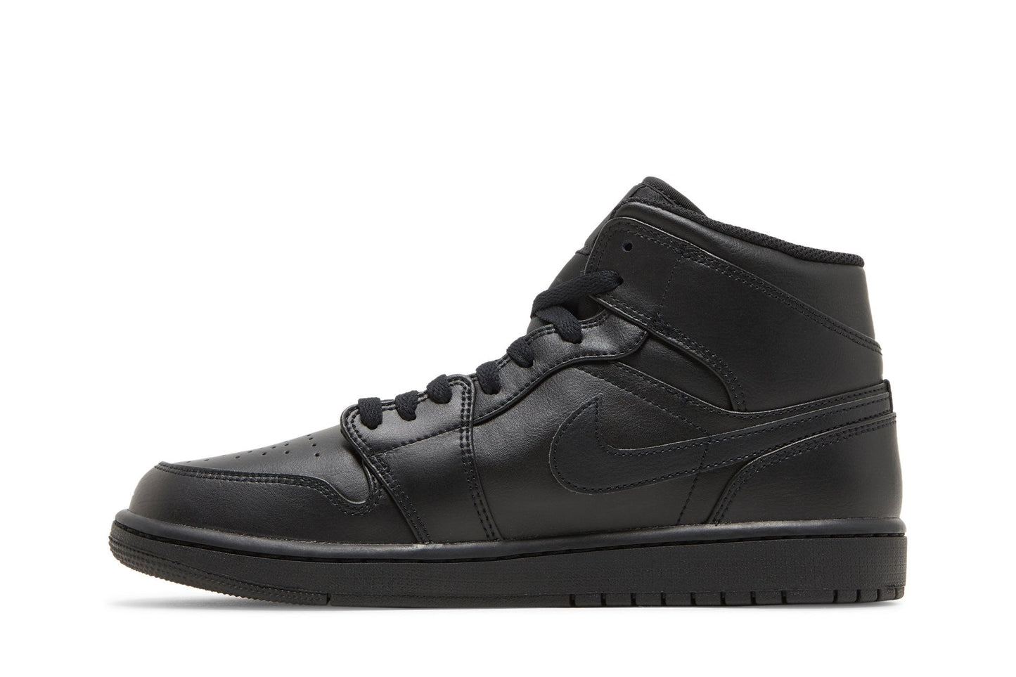 Air Jordan 1 Mid ‘Triple Black’ 2022 EFD2596-600