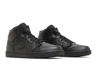 Air Jordan 1 Mid ‘Triple Black’ 2022 EFD2596-600