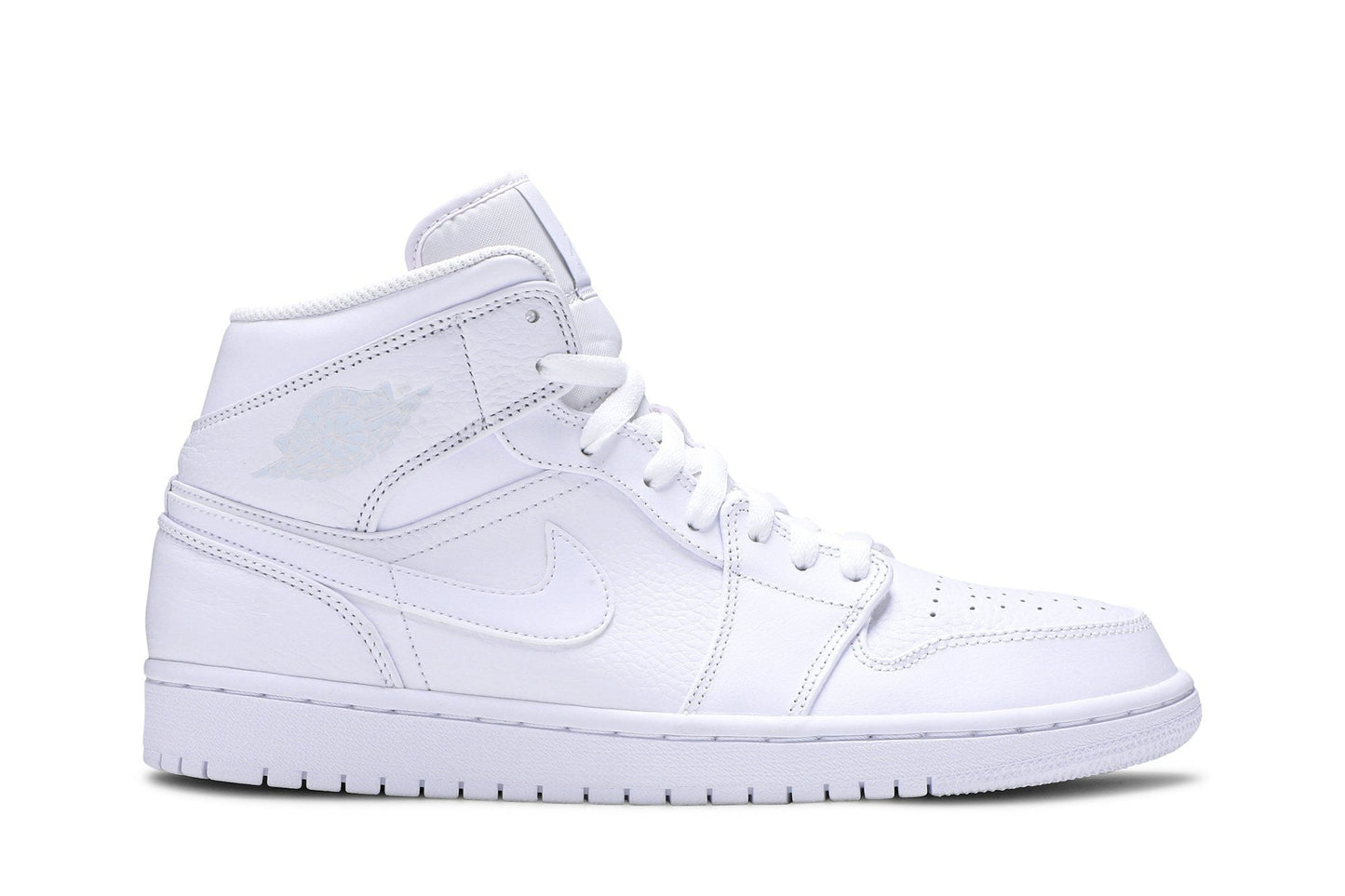 Air Jordan 1 Mid ‘Triple White’ 554724-109