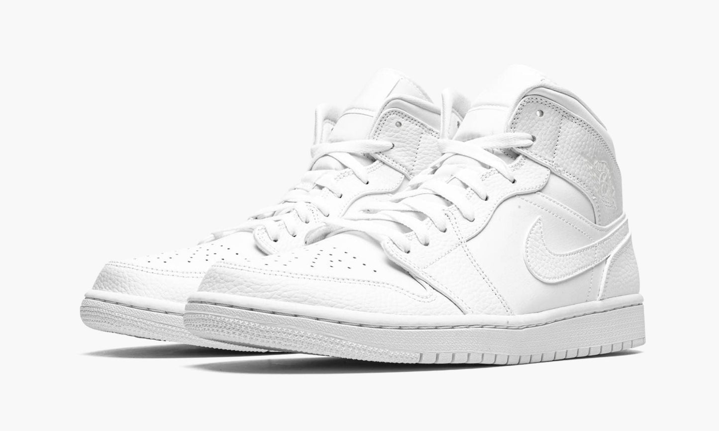 Air Jordan 1 Mid Triple White