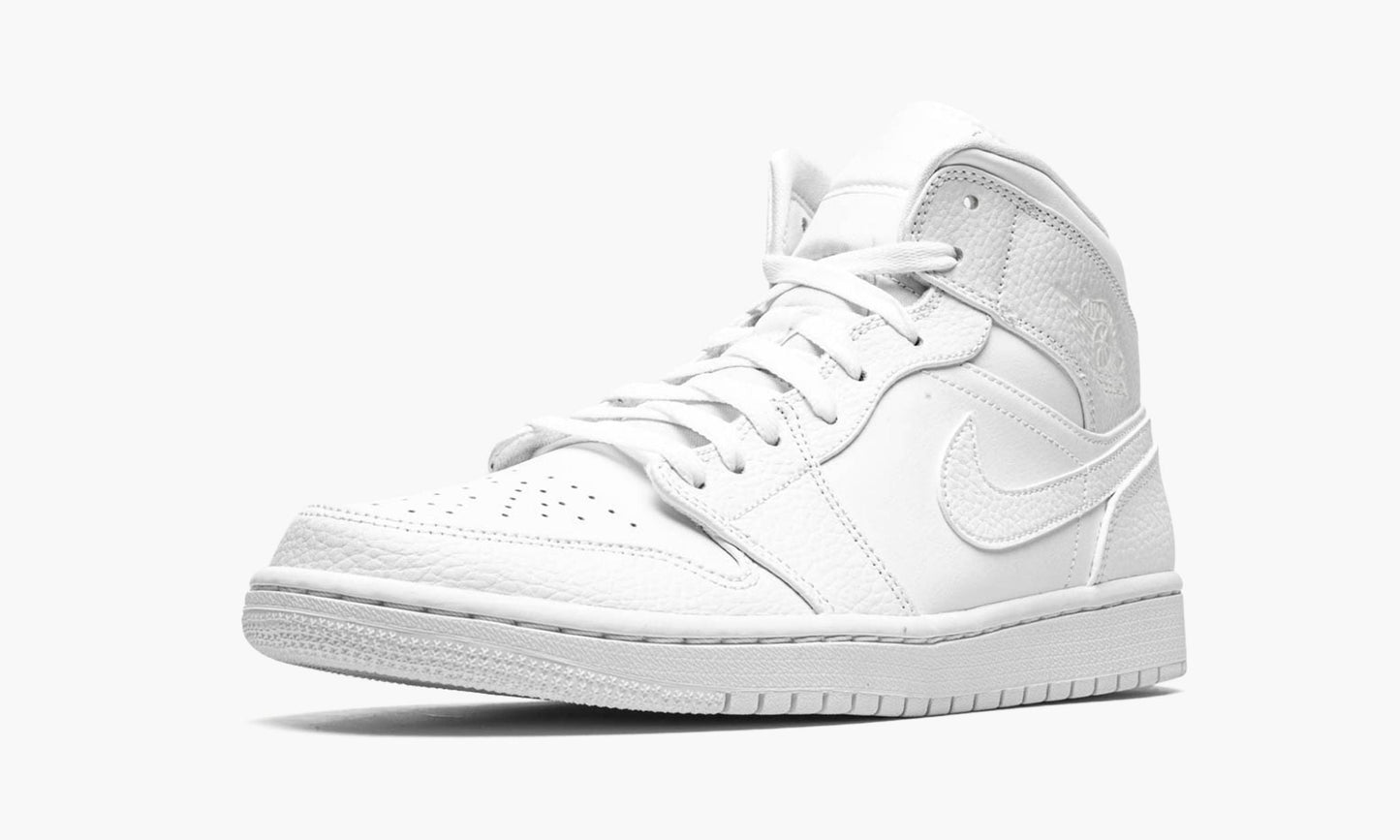 Air Jordan 1 Mid Triple White