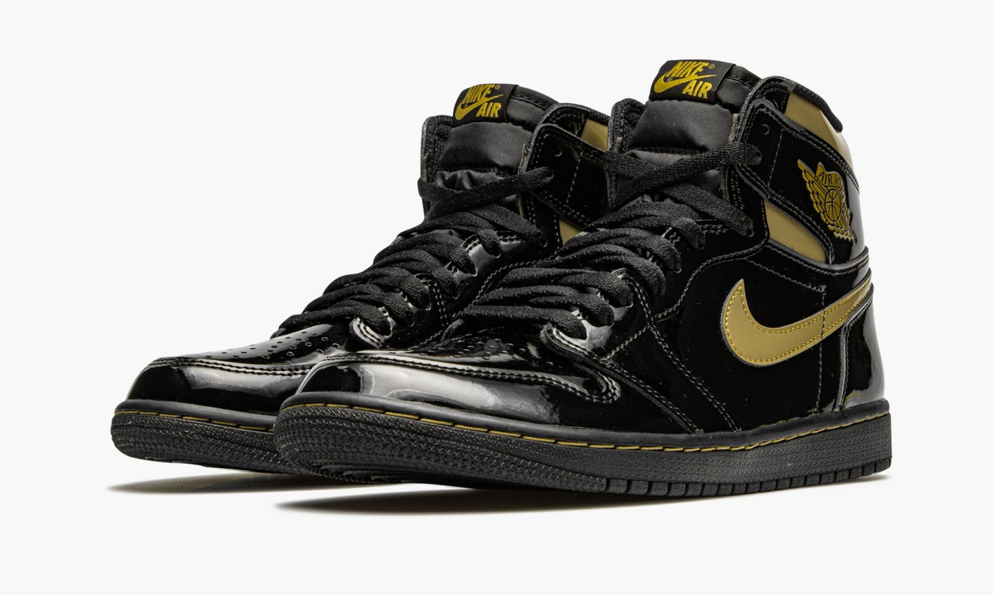 Air Jordan 1 Retro High OG Black Metallic Gold