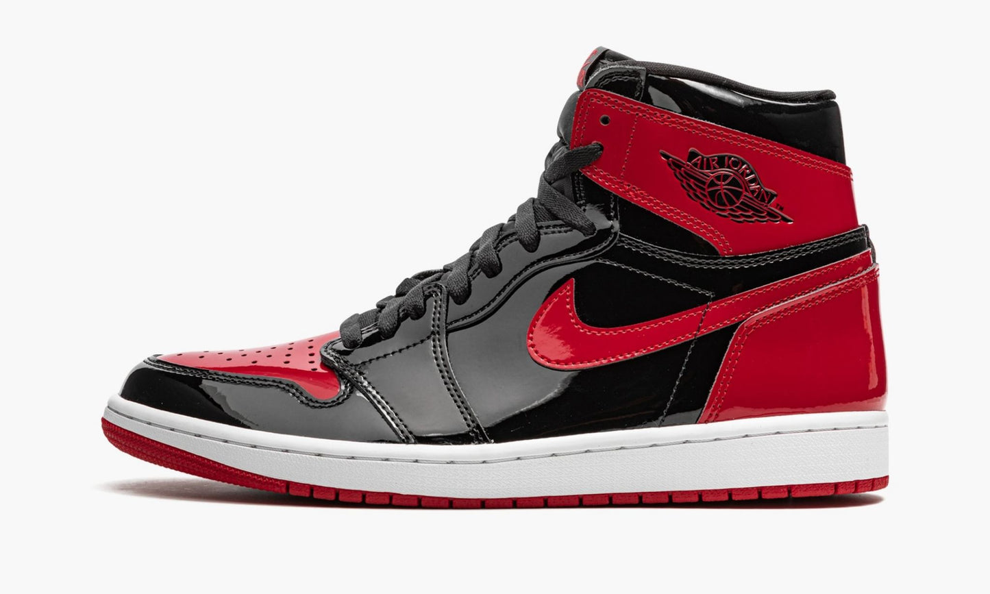 Air Jordan 1 Retro High OG Bred Patent