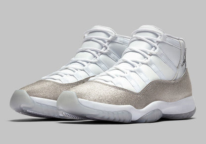 Air Jordan 11 Retro White Metallic Silver Womens