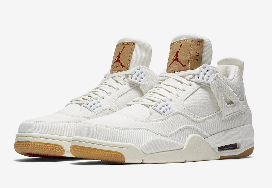 Air Jordan 4 Retro White Denim x Levi’s