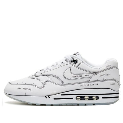 Air Max 1 Sketch To Shelf White