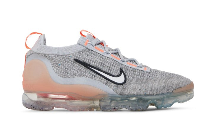 Air VaporMax 2021 Flyknit Grey Fog Bright Mango DH4084-002