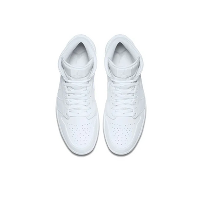 Air Jordan 1 Retro Mid ‘Triple White’ 554724-104