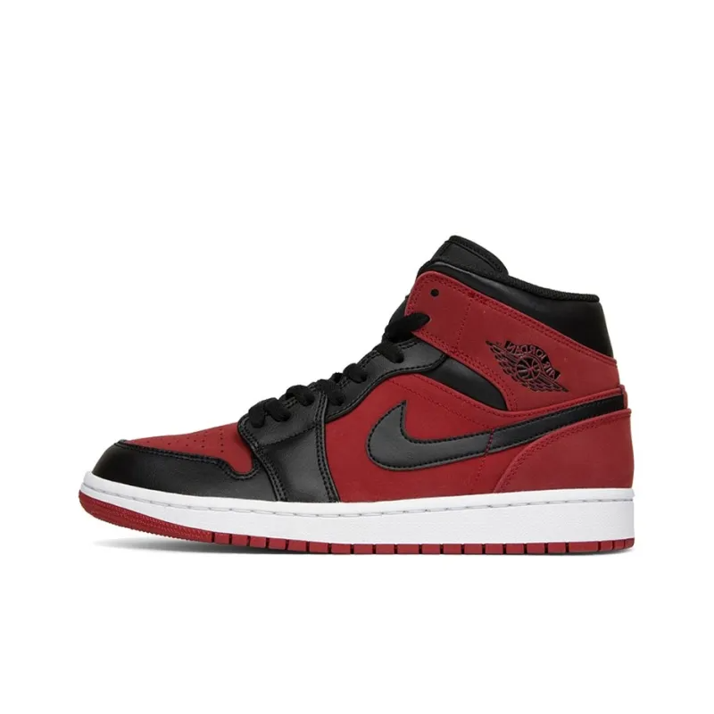 Air Jordan 1 Mid Gym Red Black – 554724-610