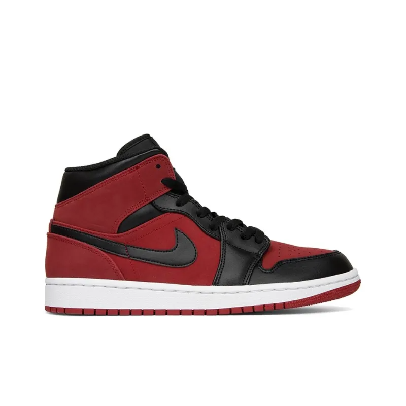 Air Jordan 1 Mid Gym Red Black – 554724-610