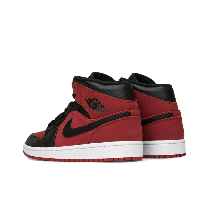 Air Jordan 1 Mid Gym Red Black – 554724-610