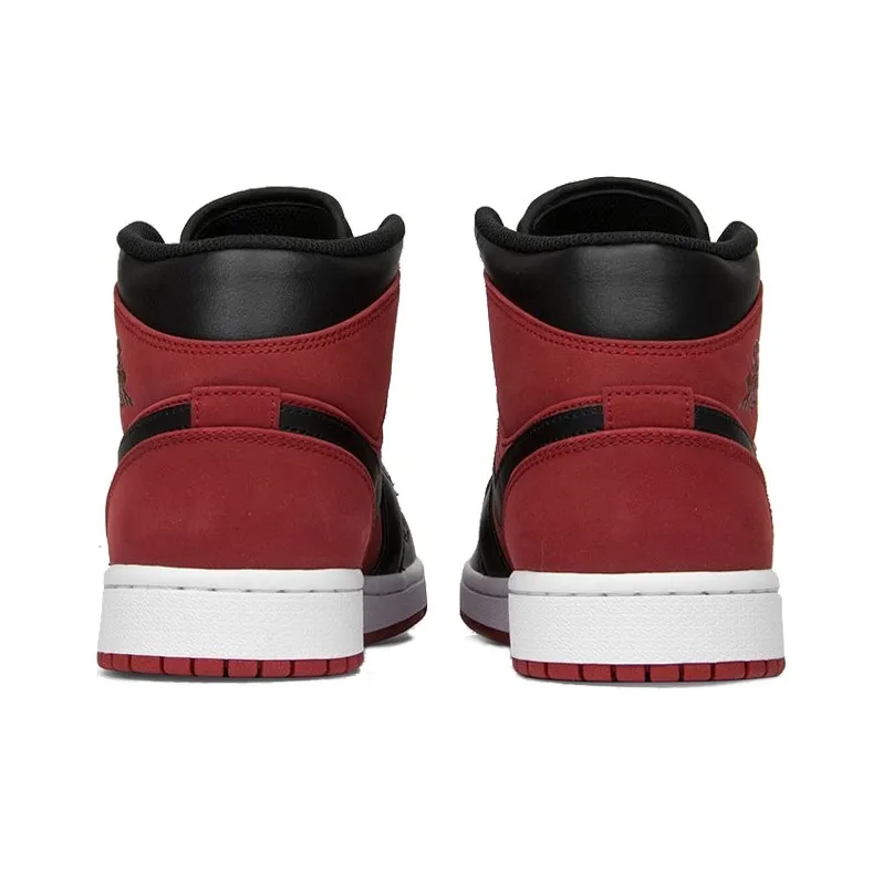 Air Jordan 1 Mid Gym Red Black – 554724-610