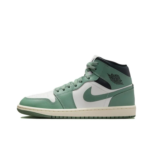 Air Jordan 1 Mid Jade Smoke – Bq6472-130