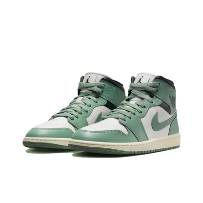 Air Jordan 1 Mid Jade Smoke – Bq6472-130