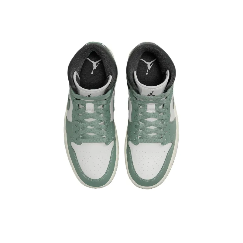 Air Jordan 1 Mid Jade Smoke – Bq6472-130