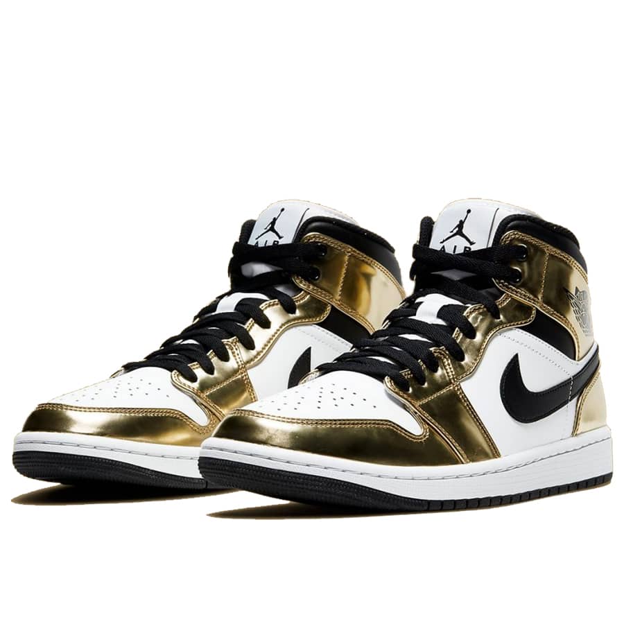 Jordan 1 Mid Metallic Gold