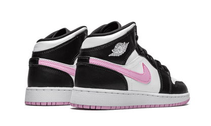 Jordan 1 Mid White Black Light Arctic Pink