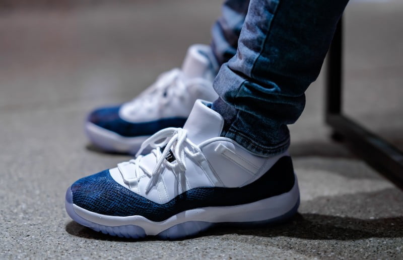 Jordan 11 Retro Low Snake Navy (2019)