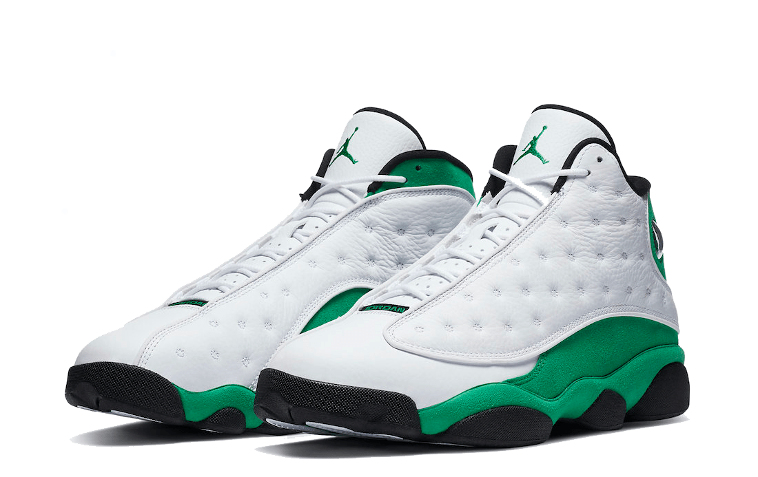 Jordan 13 Retro White Lucky Green