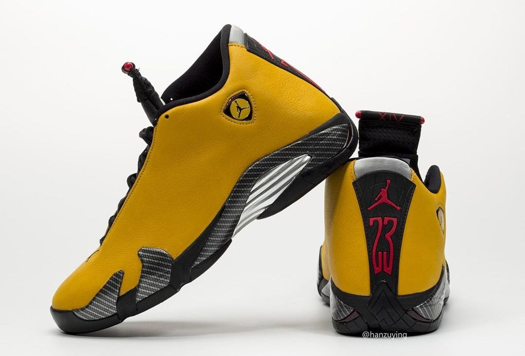 Jordan 14 Ferari Yellow