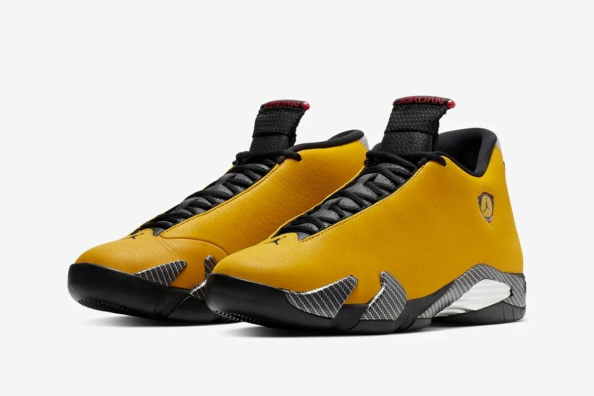 Jordan 14 Ferari Yellow