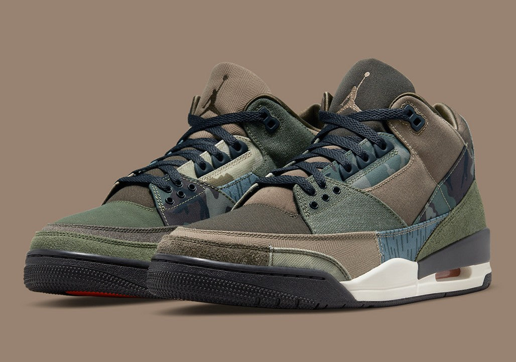 Jordan 3 Retro Patchwork Camo