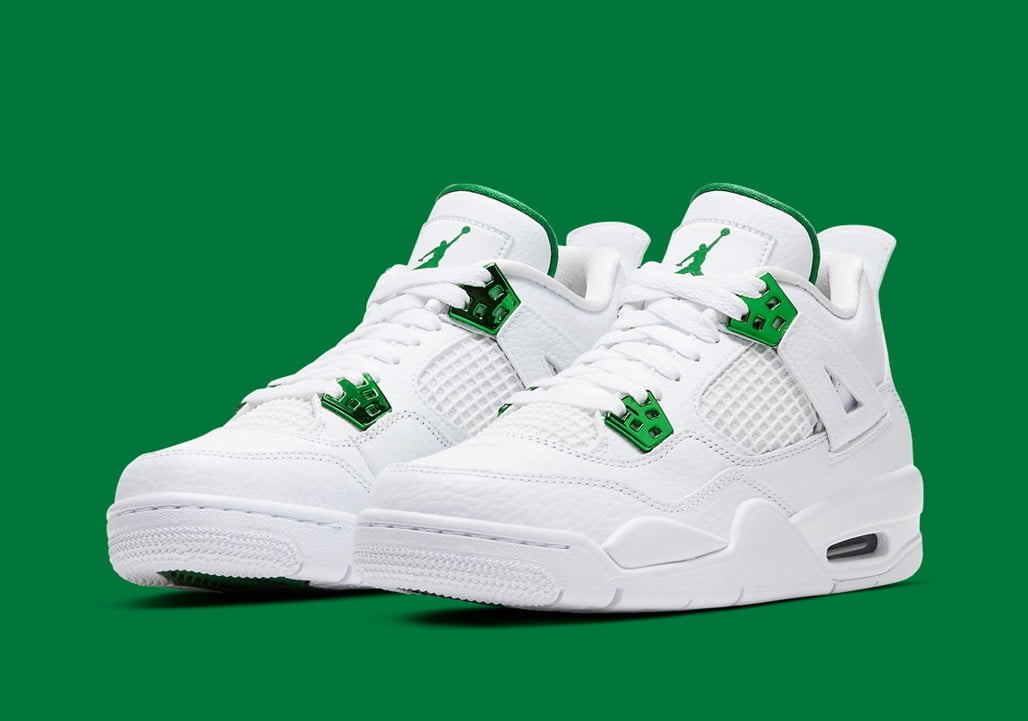 Jordan 4 Retro Golf Metallic Green