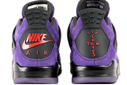 Jordan 4 Retro TraviScott Purple