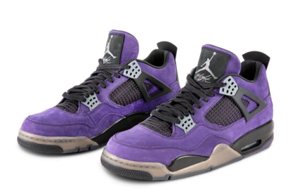 Jordan 4 Retro TraviScott Purple