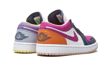 Air Jordan 1 Low SE ‘Mismatched – Purple Magenta’ DJ4342-400