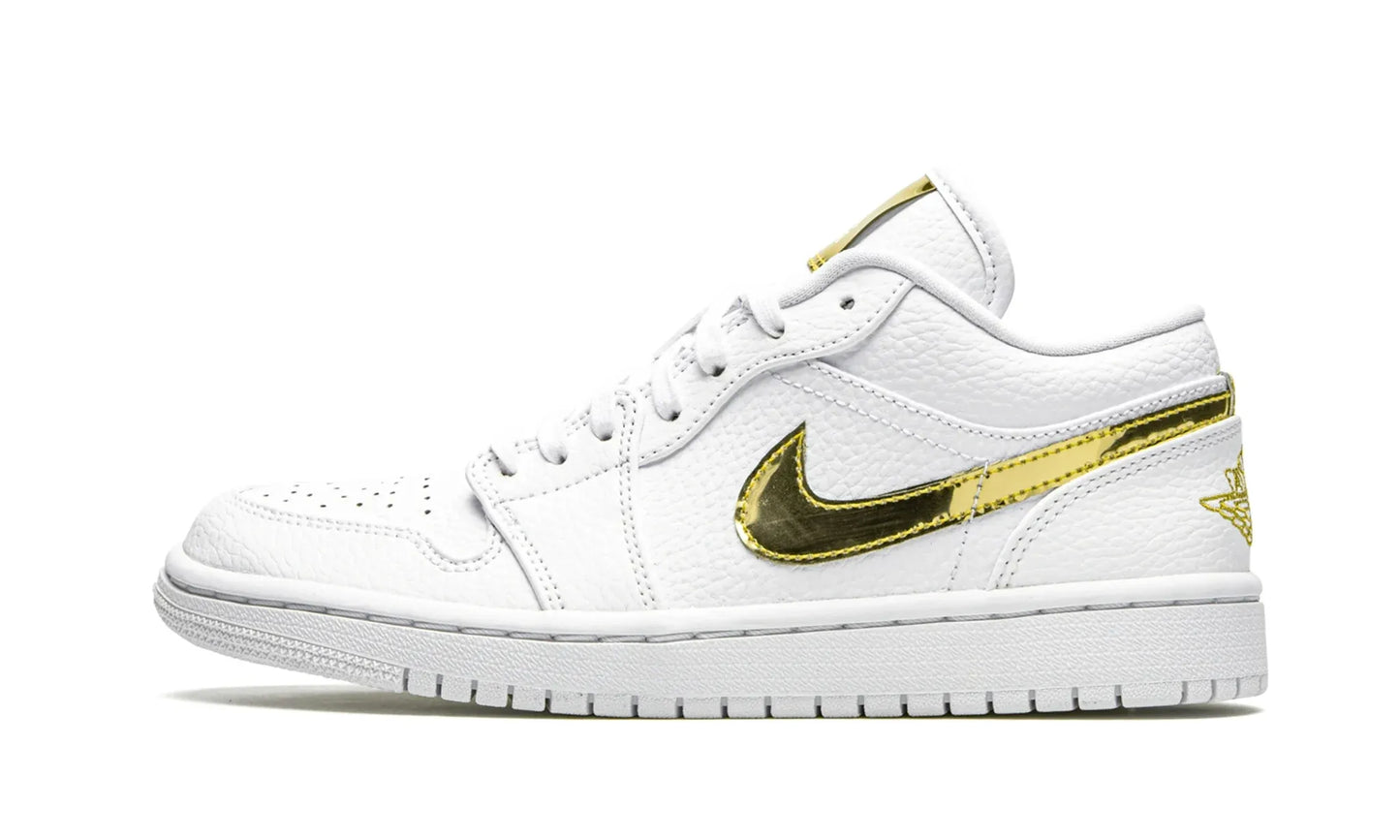 Air Jordan 1 Retro Low ‘White Metallic Gold’ EDJ6908-100